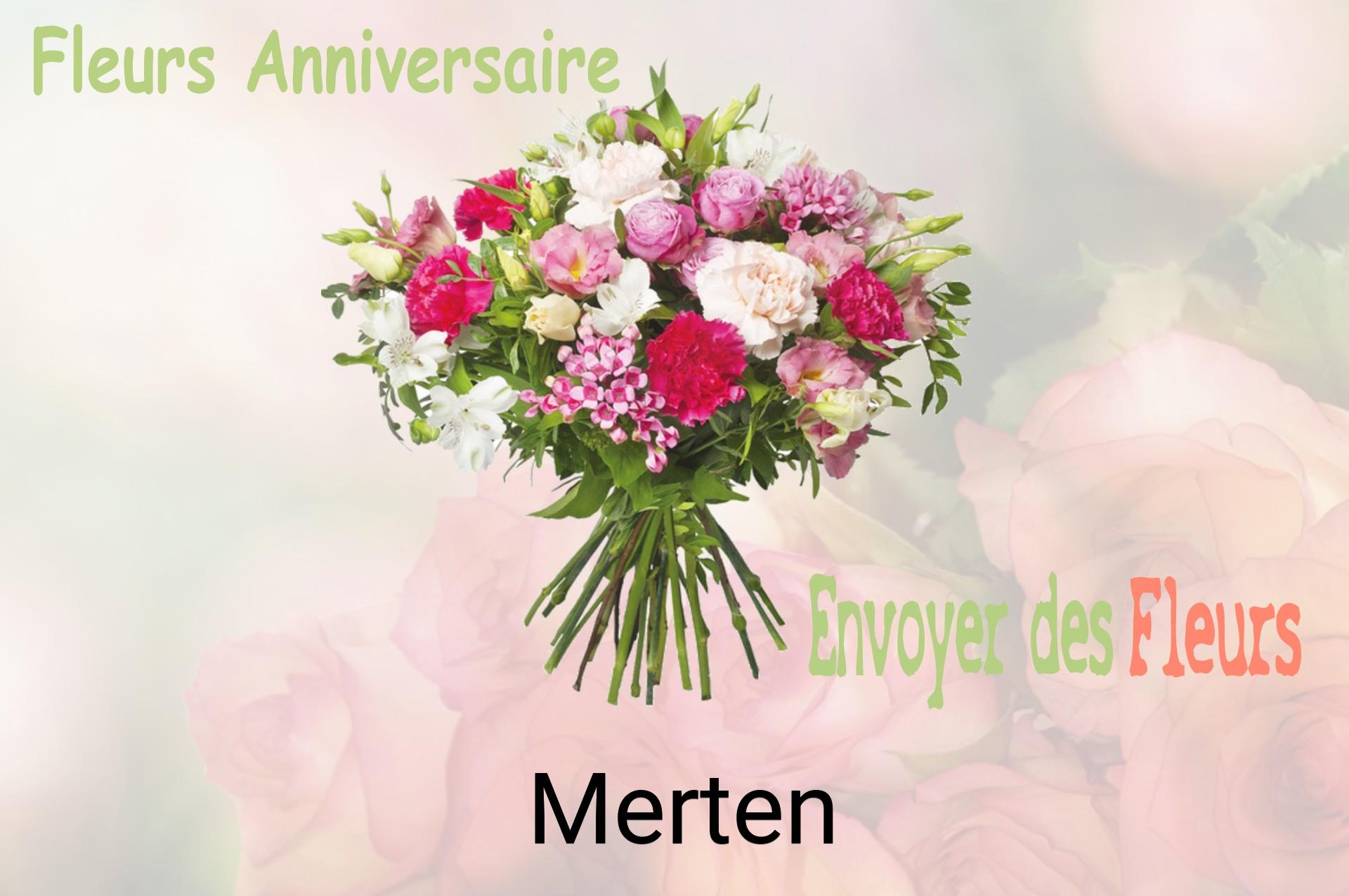 Bouquet de fleurs d’anniversaire livré à Merten